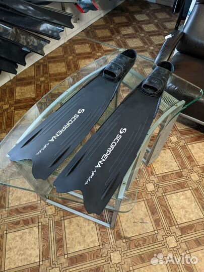 Ласты для плавания лидерфинс пластик