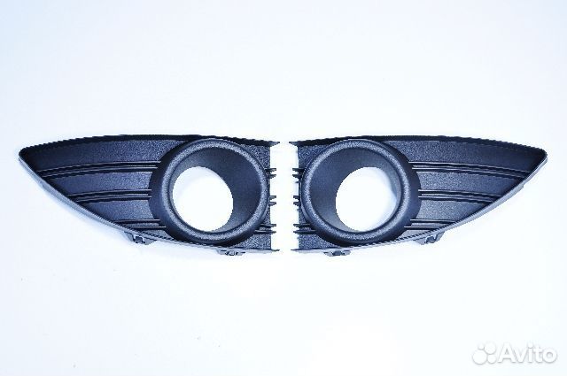 Накладки бампера под птф Renault Fluence