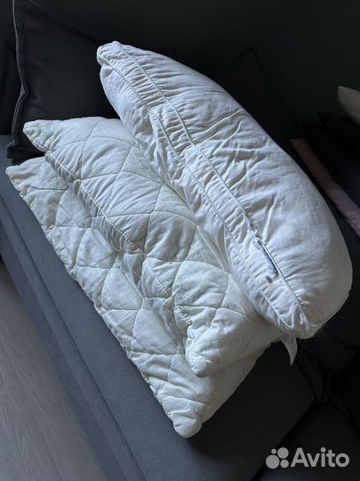 Одеяло и подушки