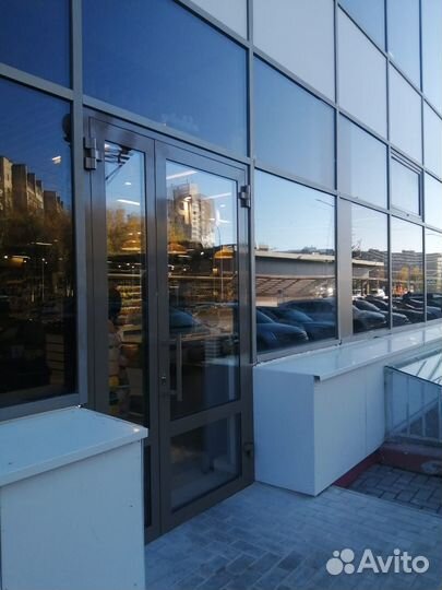 Алюминиевые двери