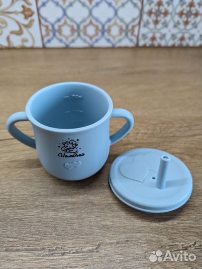 Набор детской силиконовой посуды