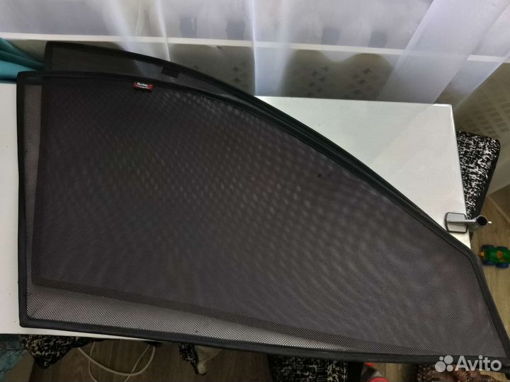 Каркасные шторки на lanos