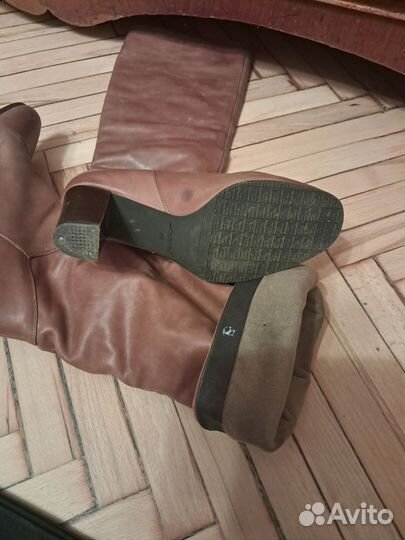 Сапоги женские натуральная кожа 39 размер