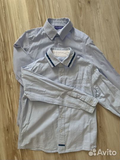 Рубашка школьная мальчика 122-128