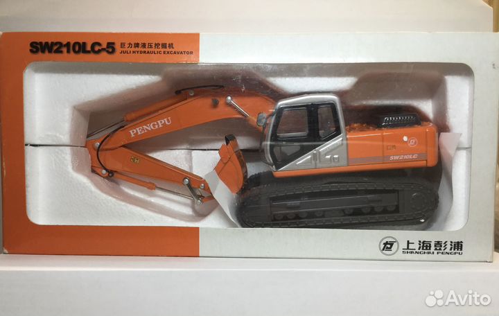 Модель экскаватора Pengpu. кнр