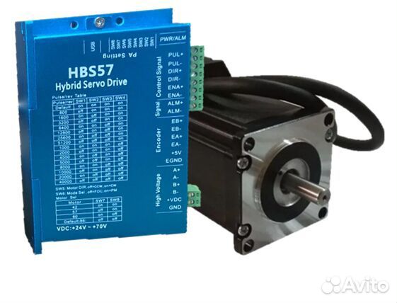 Сервошаговый комплект EKP57HS112 + HBS75