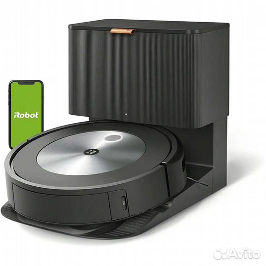 Робот-пылесос iRobot Roomba J7+, 60Вт, черный j755