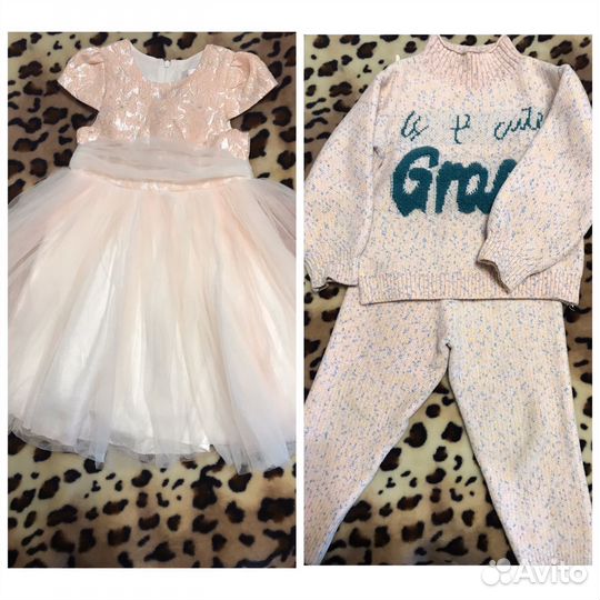 Пакет вещей для девочки 3-4 года