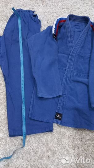 Кимоно для дзюдо синий