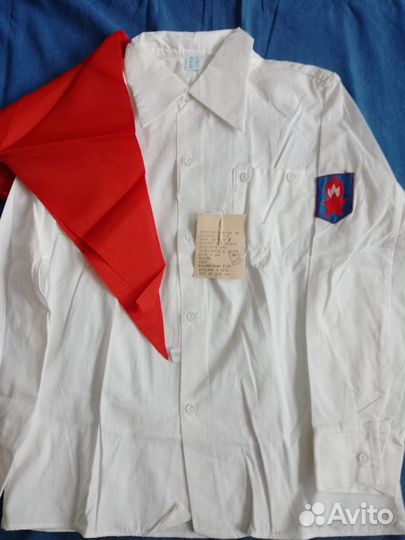 Сорочка пионерская школ