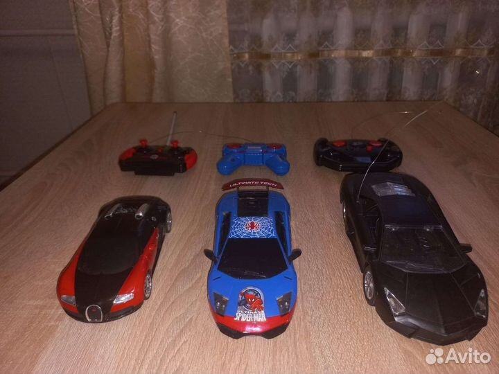 Машинки на пульте управления