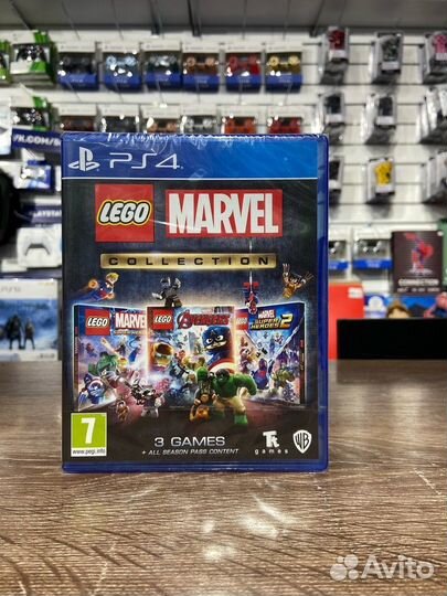 Lego Marvel Collection PS4 Игры + обмен + прокат
