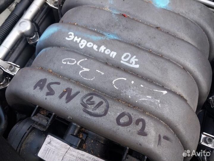 Двигатель, Audi A6 2002