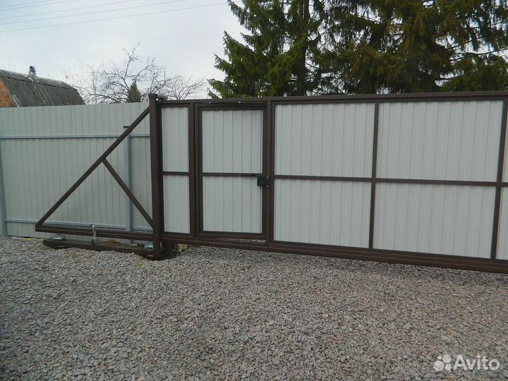 Откатные ворота