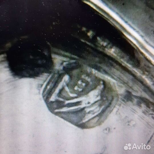 Серебрянный антикварный набор