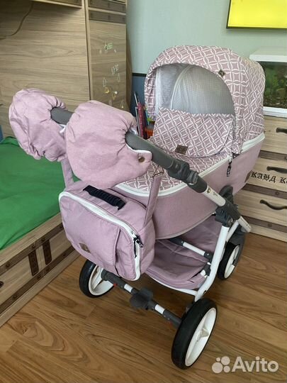 Коляска 2 в 1 adamex