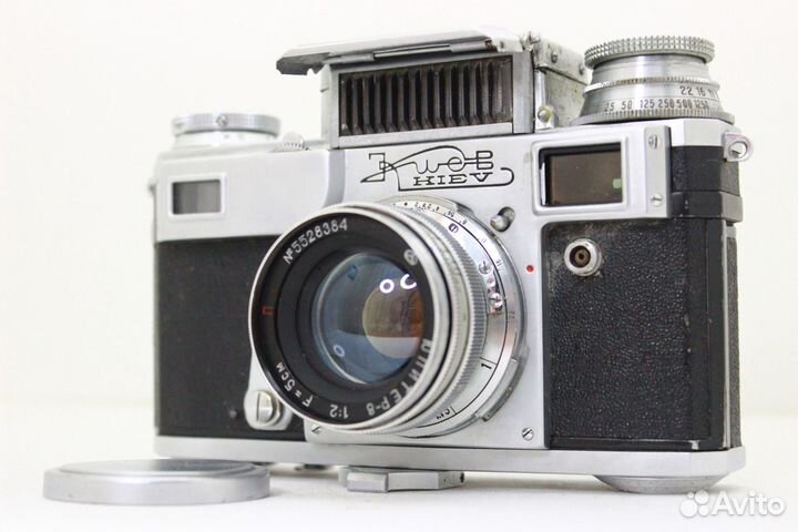 Киев-3А фотоаппарат с лапкой
