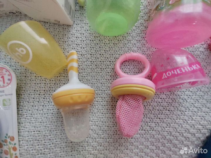 Всё нужное для кормления Munckin/happy baby