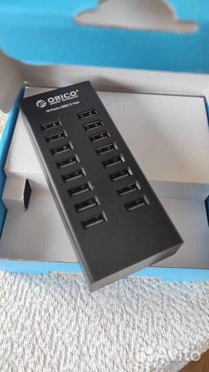 Новый USB 2.0 хаб Orico 16 портов