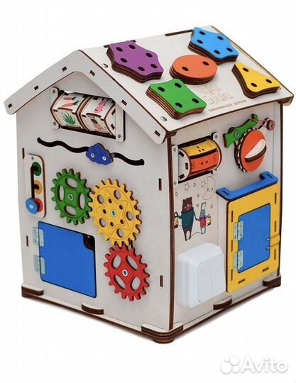 Бизиборд домик