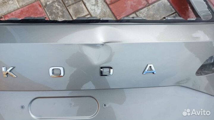 Дверь багажника skoda karoq