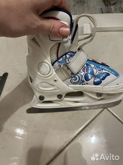 Коньки для девочки раздвижные