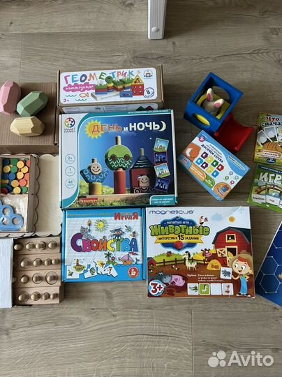 Развивающие игрушки по Паевской и иные