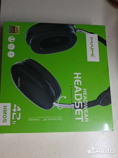 Беспроводные наушники 42 ч