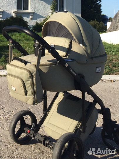 Коляска 2 в 1 adamex luciano