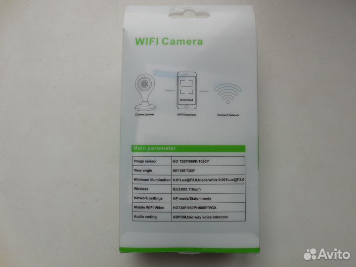 HD mini wifi IP камера беспроводная 720 P TF SD