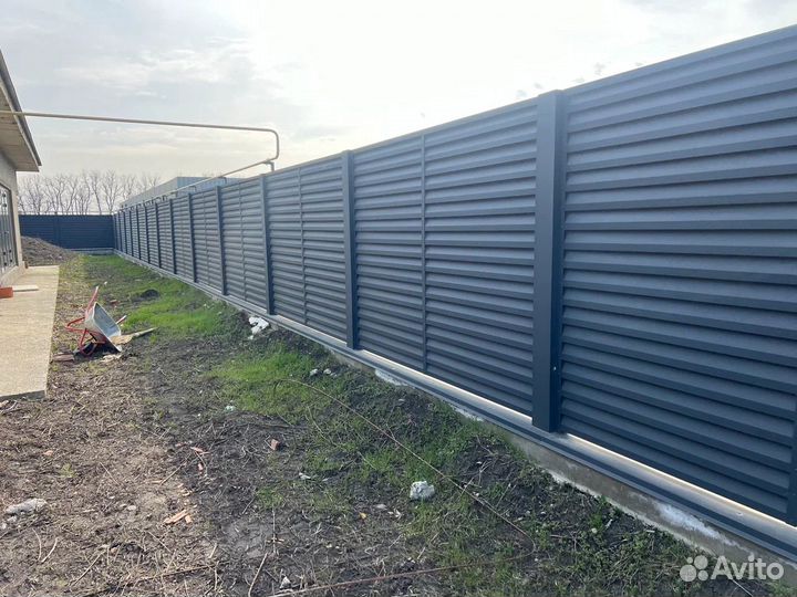 Заборы жалюзи и ранчо под ключ, Еврожалюзи Royal