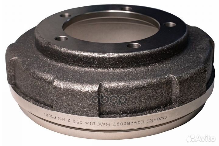 Барабан тормозной ford C240R0007 cworks