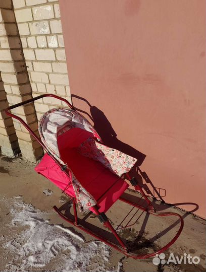Санки -коляска детские