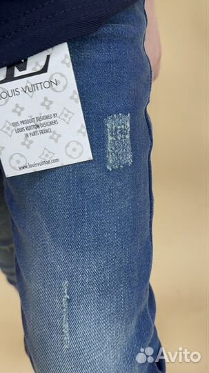 Комплект джинсы и поло Louis Vuitton