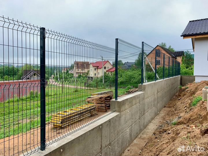 Фундаменты для заборов