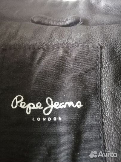 Кожаная жилетка женская Pepe Jeans London