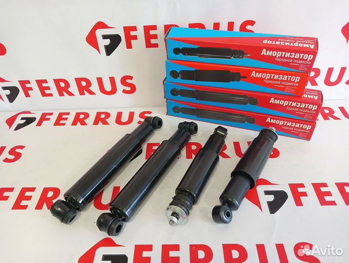 Новые амортизаторы комплект 2123 Шеви Нива 4 шт