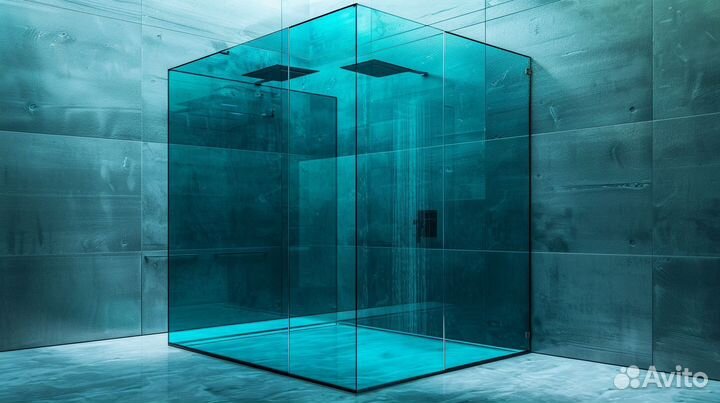 Стеклянные душевые