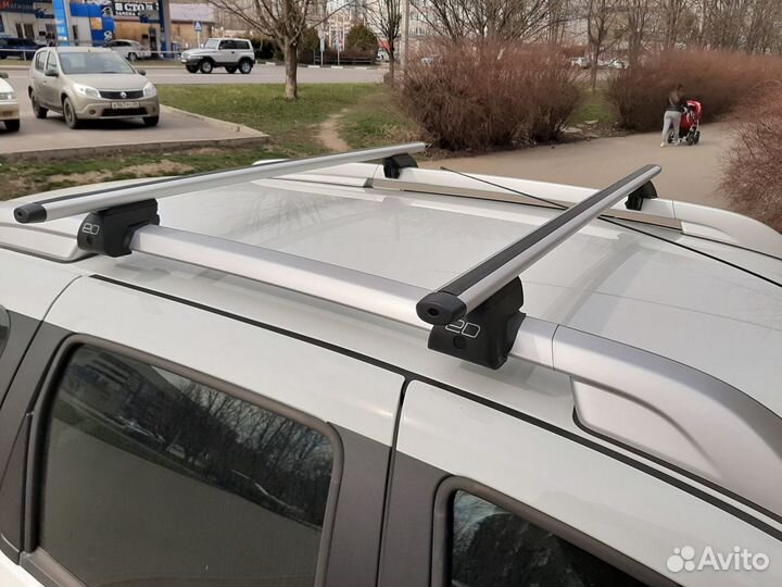 Багажник на крышу Nissan Terrano, аэро