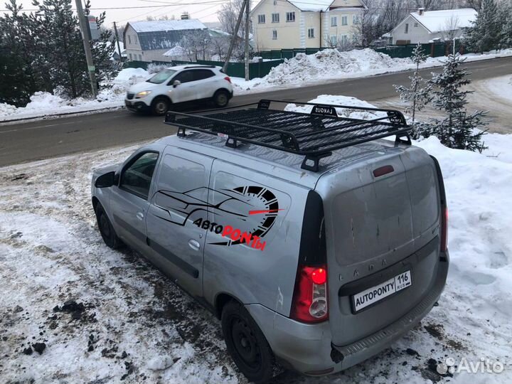 Багажник Лада Ларгус фл экспедиционная корзина