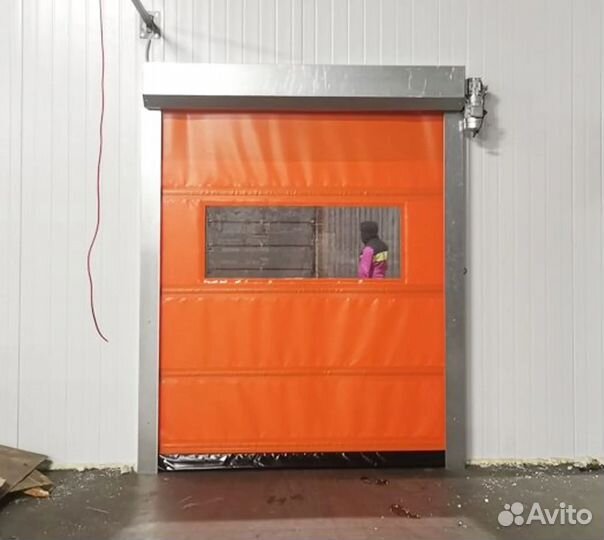 Ворота скоростные из пвх под ключ