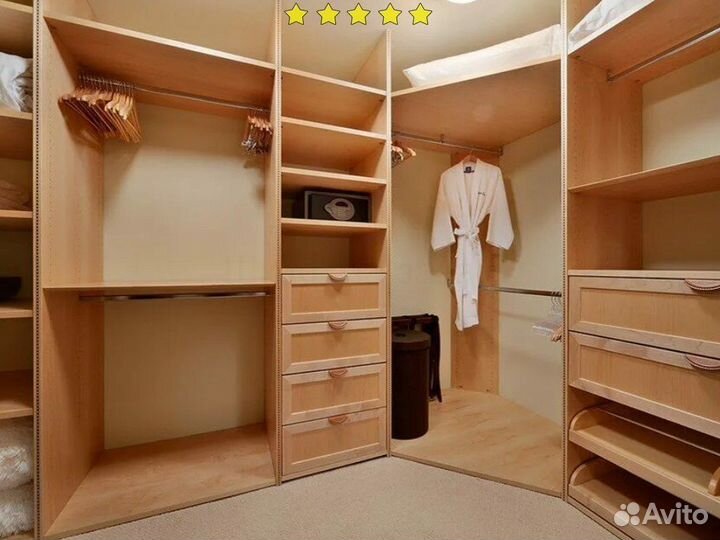 Гардеробная любой дизайн