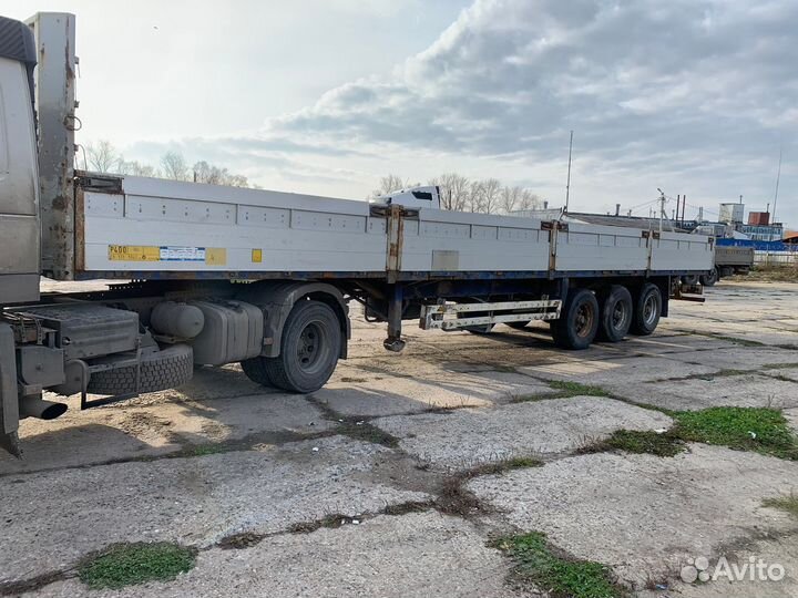 Полуприцеп бортовой Krone SDP27, 2003