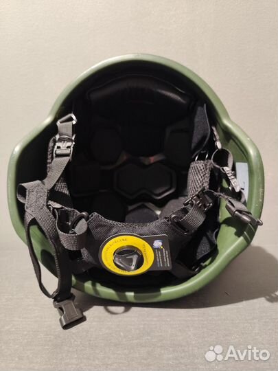 Баллистический шлем с улучшенной подвесной