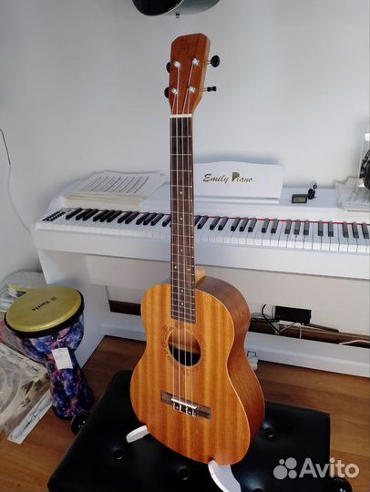 Новое укулеле баритон flight NUB310 с чехлом*