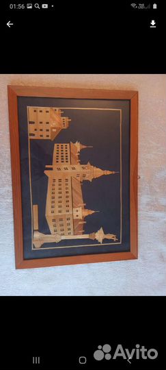 Картина ручная работа СССР