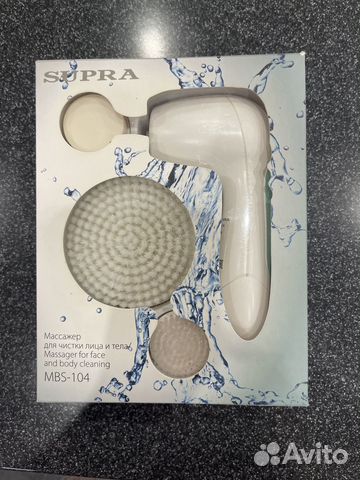Прибор для чистки и массажа лица Supra MBS-104