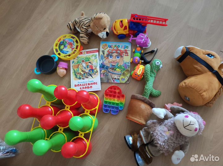 Игрушки пакетом