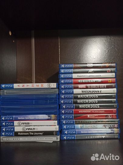 Игры на дисках для Ps 4