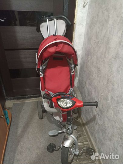 Детский велосипед с ручкой бу